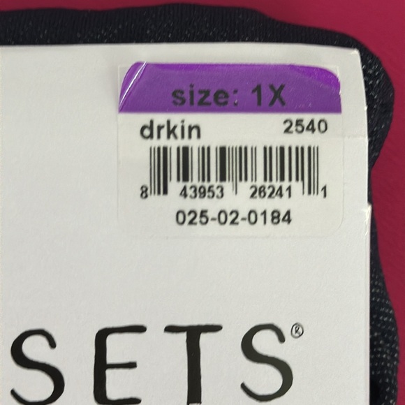Spanx -Assets Denim Wash Seamless Leggings Stay Put Flattening Waistband… - Picture 4 of 4